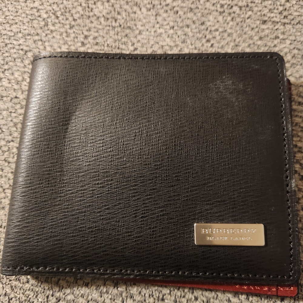 Burberry Black Label Leather Wallet